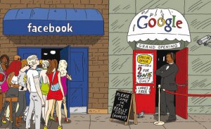 google vs facebook display network advertising