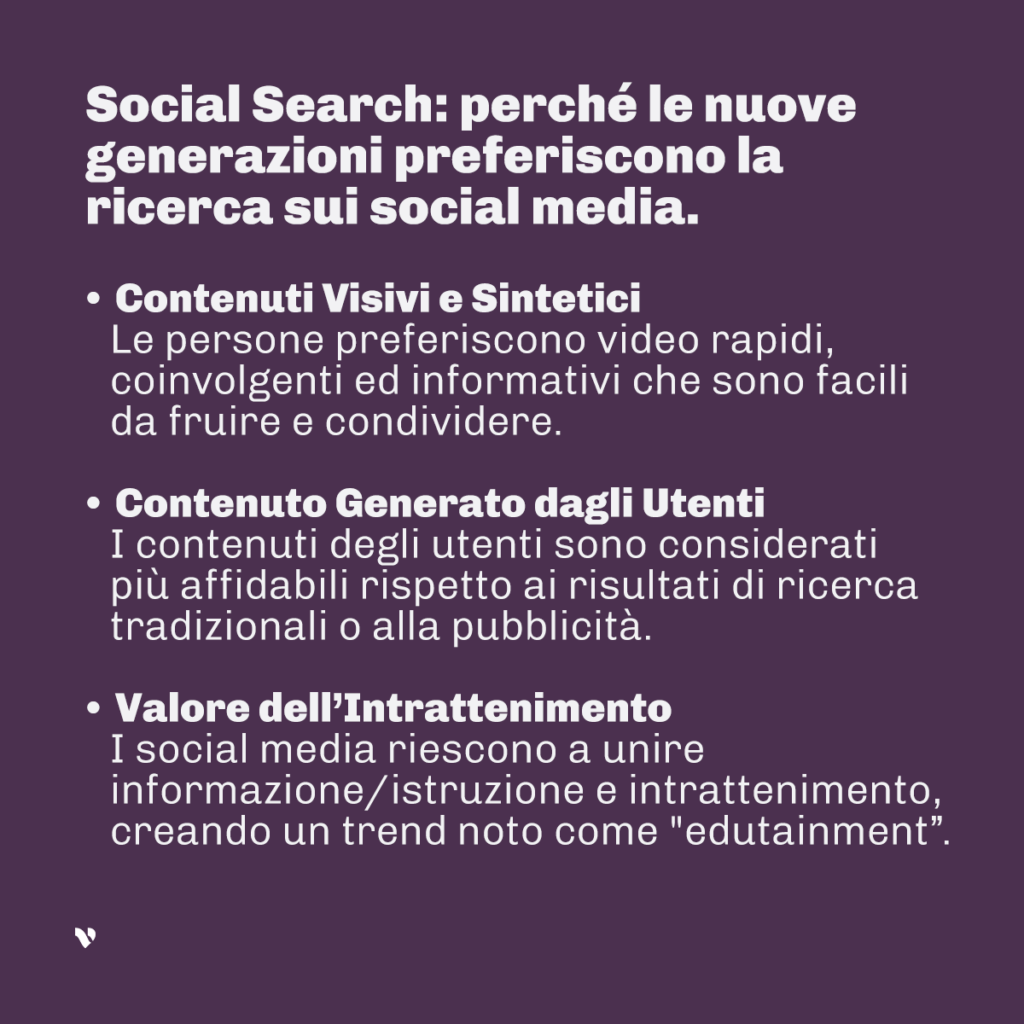 Social Search sui Social Media